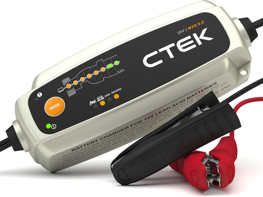 CTEK MXS 5.0 12V Smart Battery Charger & Maintainer - New Condition