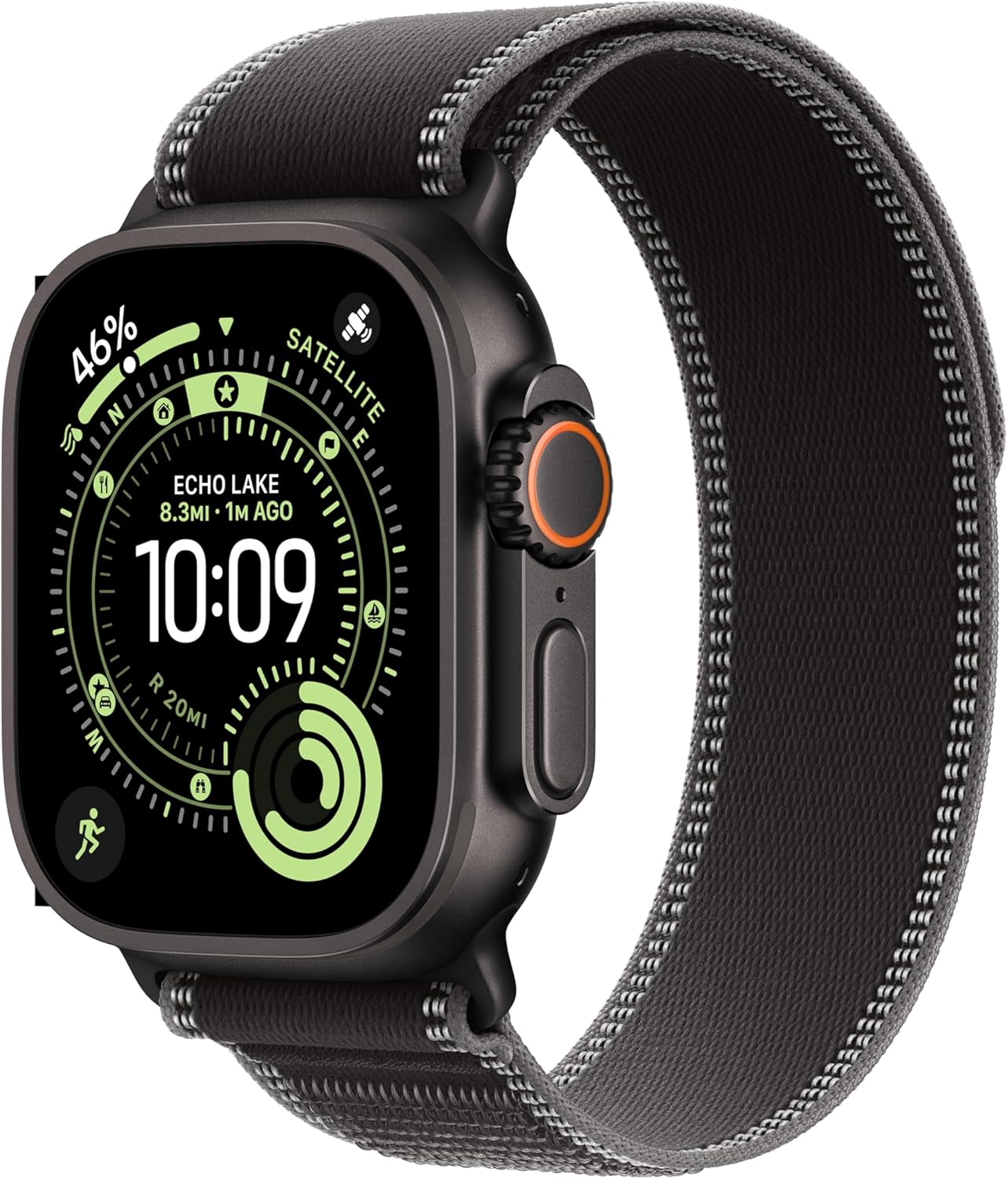 Apple Watch Ultra 3 GPS + Cellular 49mm Black Titanium Smartwatch – M/L - New Condition
