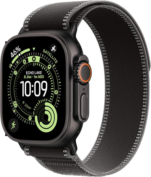 Apple Watch Ultra 3 GPS + Cellular 49mm Black Titanium Smartwatch – M/L - New Condition