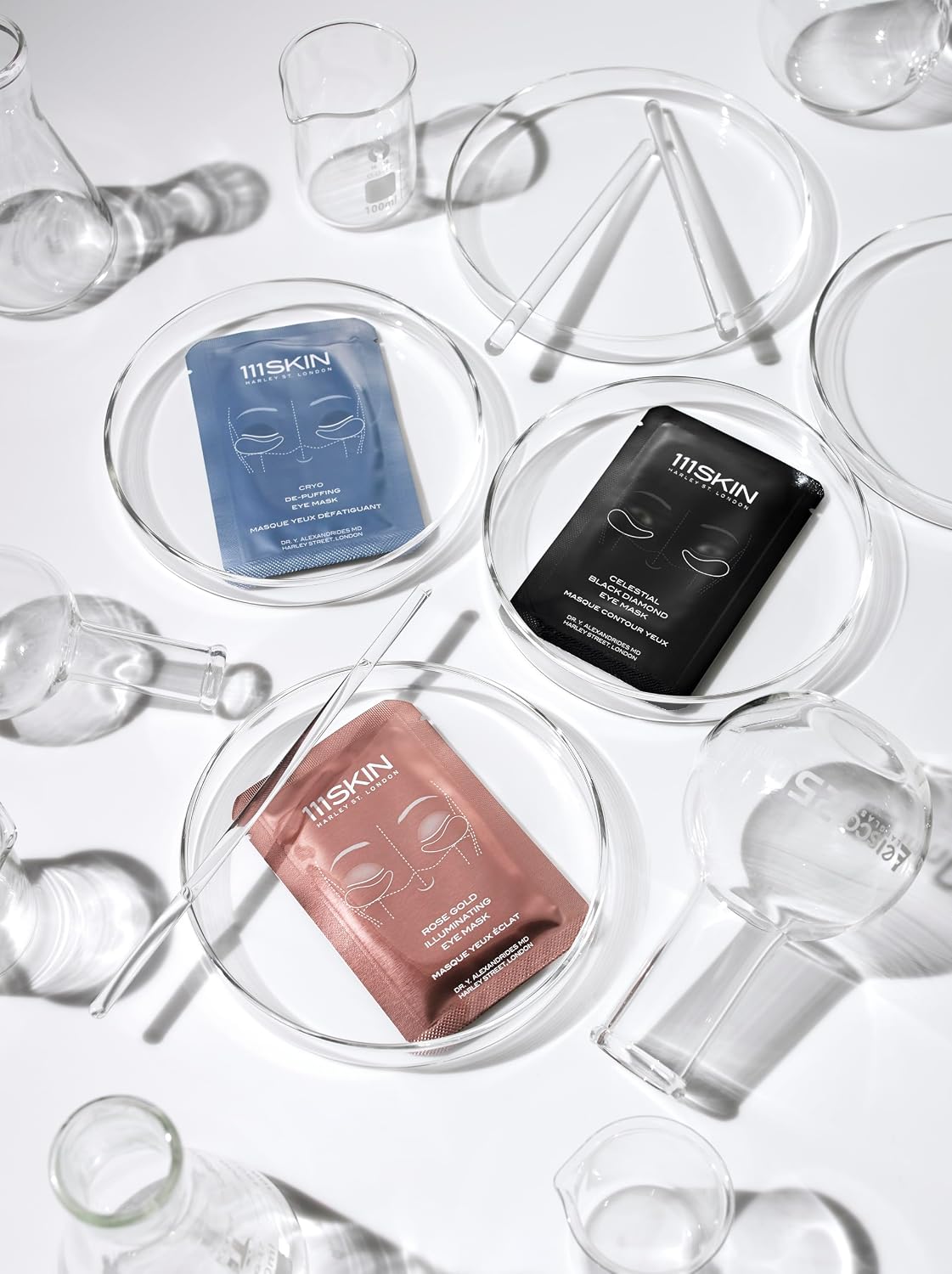 111SKIN Celestial Black Diamond Eye Mask – 8 Pc - New Condition