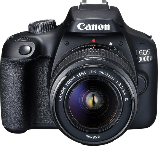 Canon EOS 3000D DSLR Camera with 18-55mm Lens - New Condition