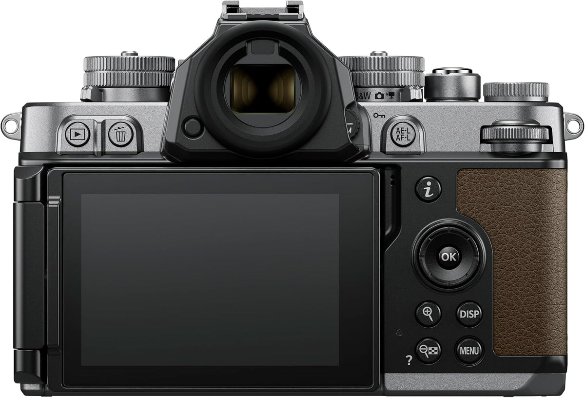 Nikon Zf Silver Mirrorless Camera – 24.5MP Full-Frame, Sepia Brown - New Condition