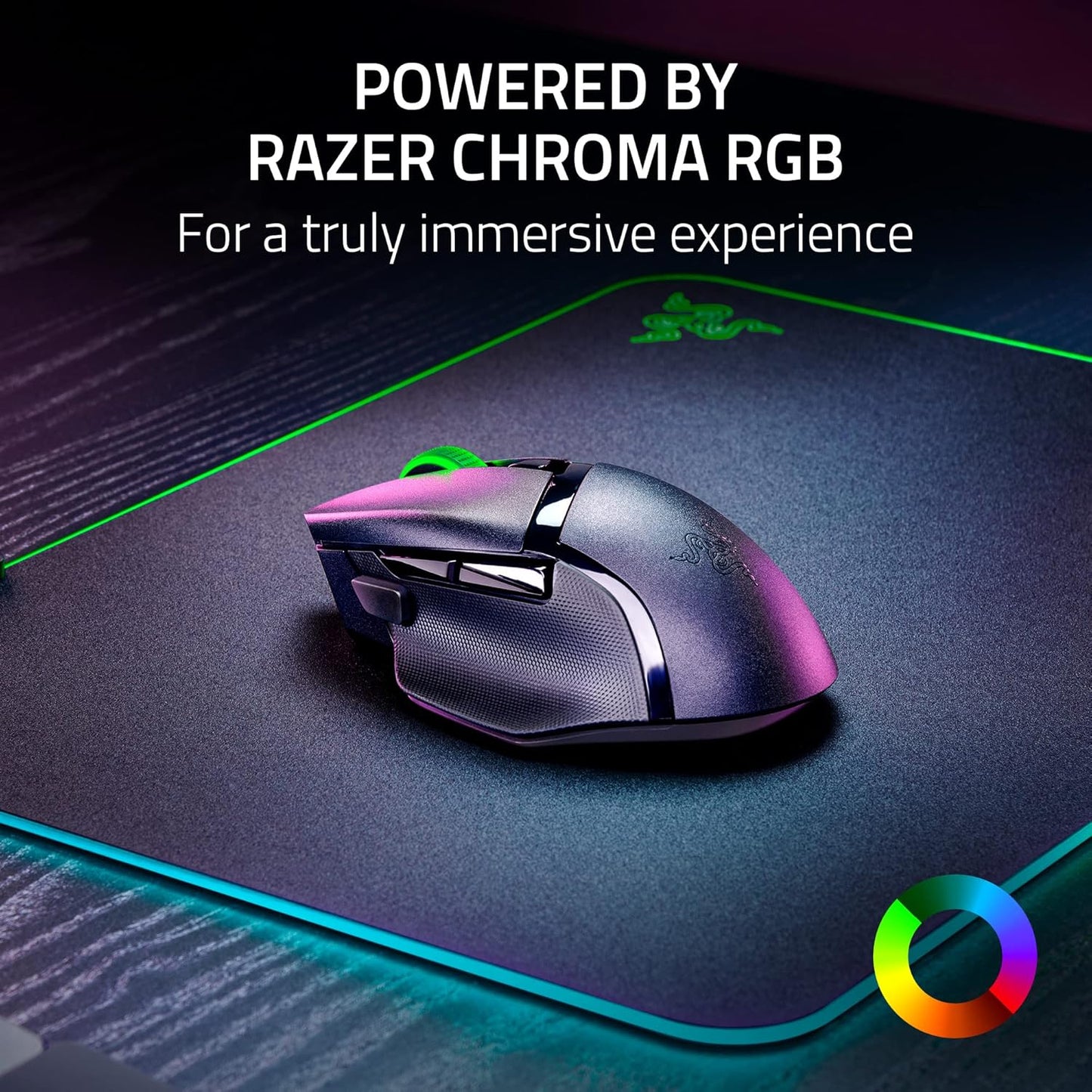 Razer Basilisk V3 X HyperSpeed Wireless Gaming Mouse Classic - Black - New Condition