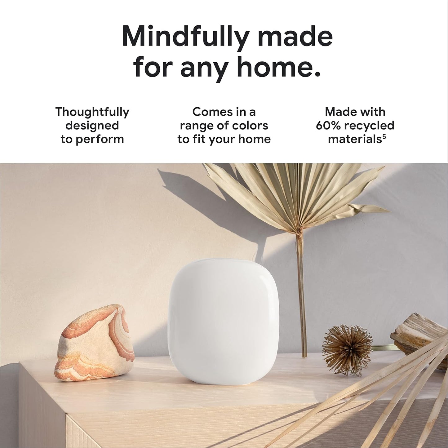 Google Nest WiFi Pro Mesh Wi-Fi 6E System – White 3 Pack - Excellent Condition