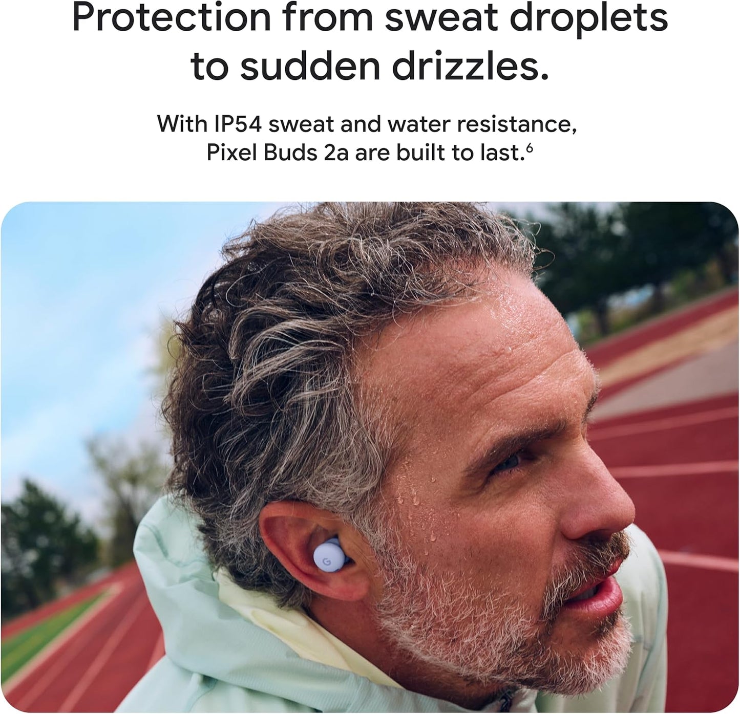 Google Pixel Buds 2a Wireless Bluetooth Earbuds Iris - Excellent Condition