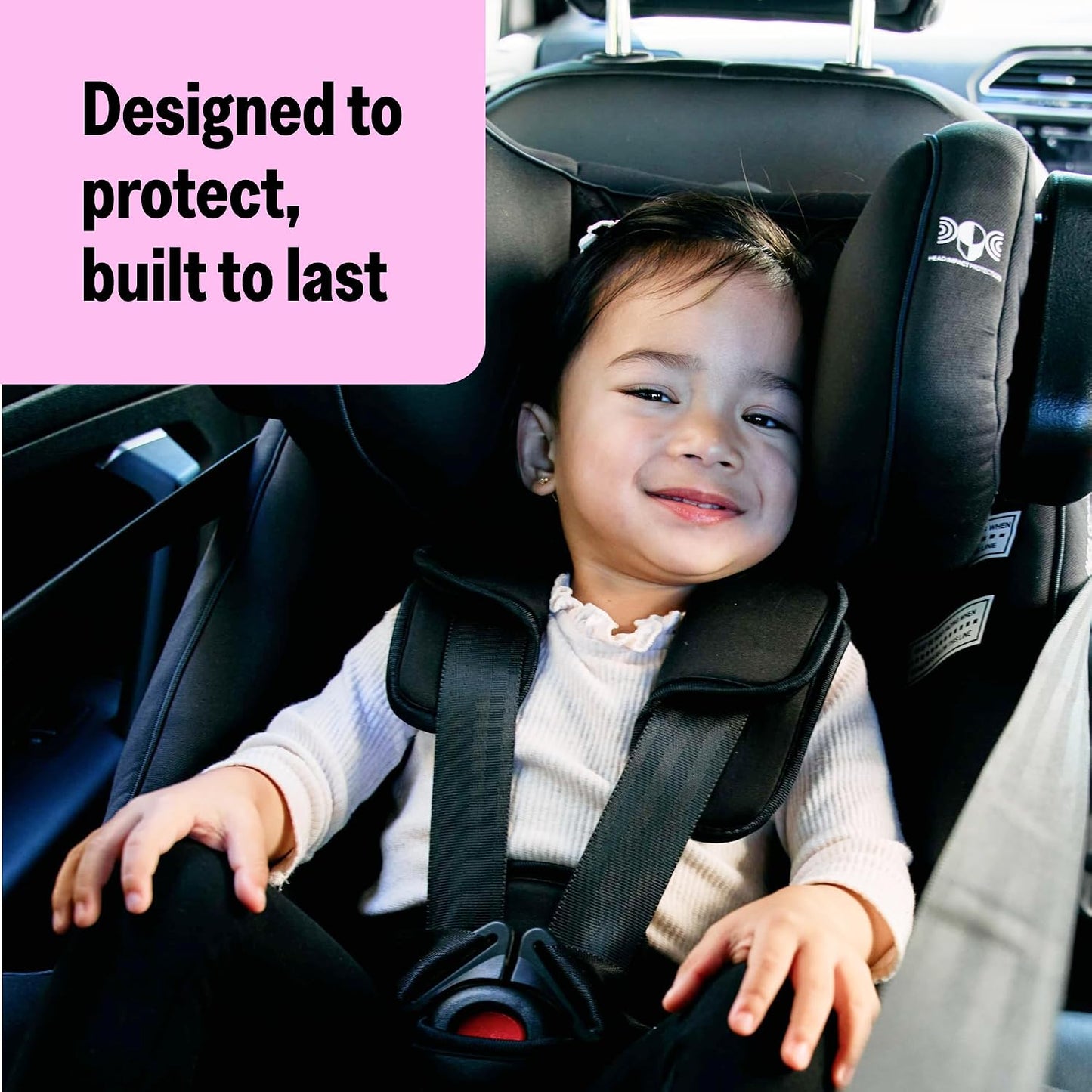 InfaSecure Achieve Premium Convertible Car Seat Night - Newborn to 8 Years - Excellent Condition