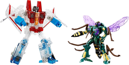 Takara Tomy BWVS-08 Ghost Starscream vs Haunted Waspinator – Transformers Premium Finish 2-Pack - New Condition
