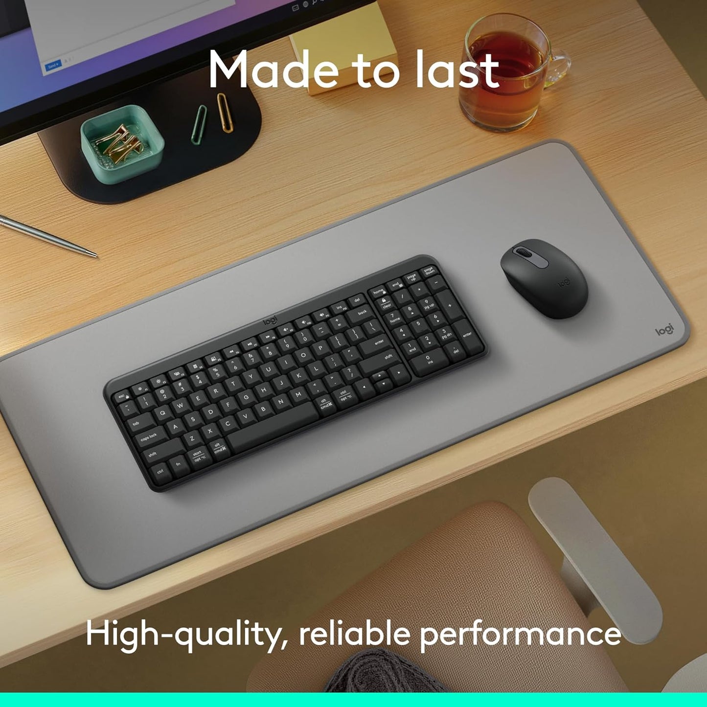 Logitech K250 Bluetooth Wireless Keyboard – Graphite - New Condition