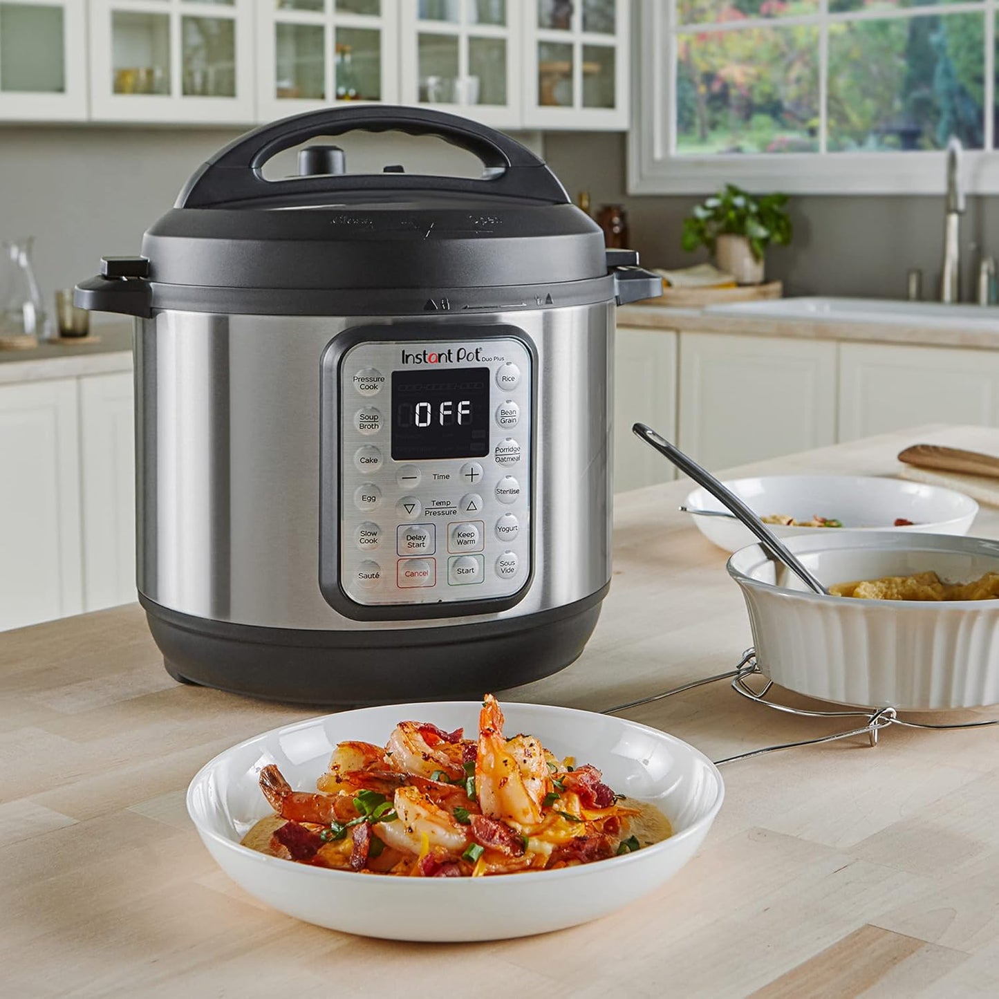 Instant Pot Duo Plus 9-in-1 Electric Pressure Cooker, 5.7L - Good Condition