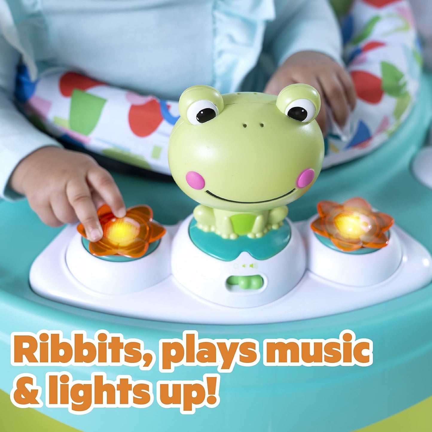 Bright Starts Bounce Bounce 2-in-1 Baby Activity Center Jumper & Table - New Condition