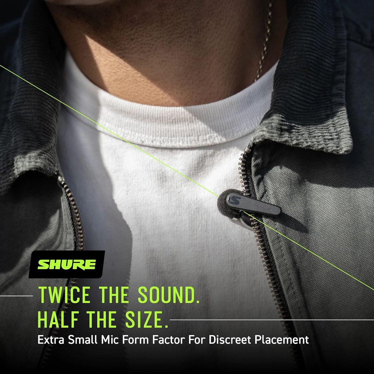 Shure MoveMic One Wireless Lavalier Microphone Direct to Phone - New Condition