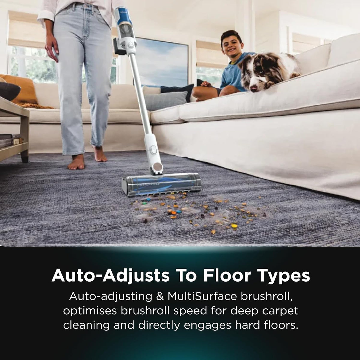Shark Clean & Empty Cordless Stick Vacuum – Auto-Empty, 40-Min Runtime - Excellent Condition