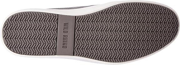 Wild Rhino Hart Men's Canvas Shoes – Grey (US 10) - New Condition