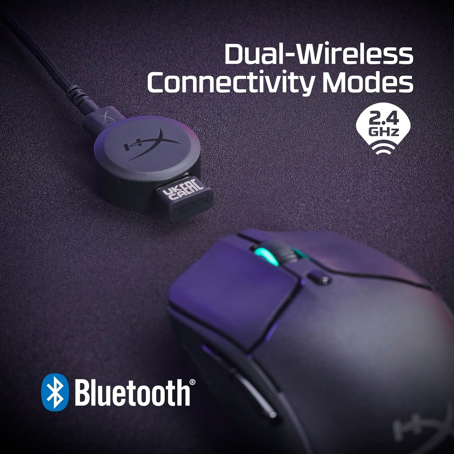 HyperX Pulsefire Haste 2 Wireless Mouse Black - New Condition