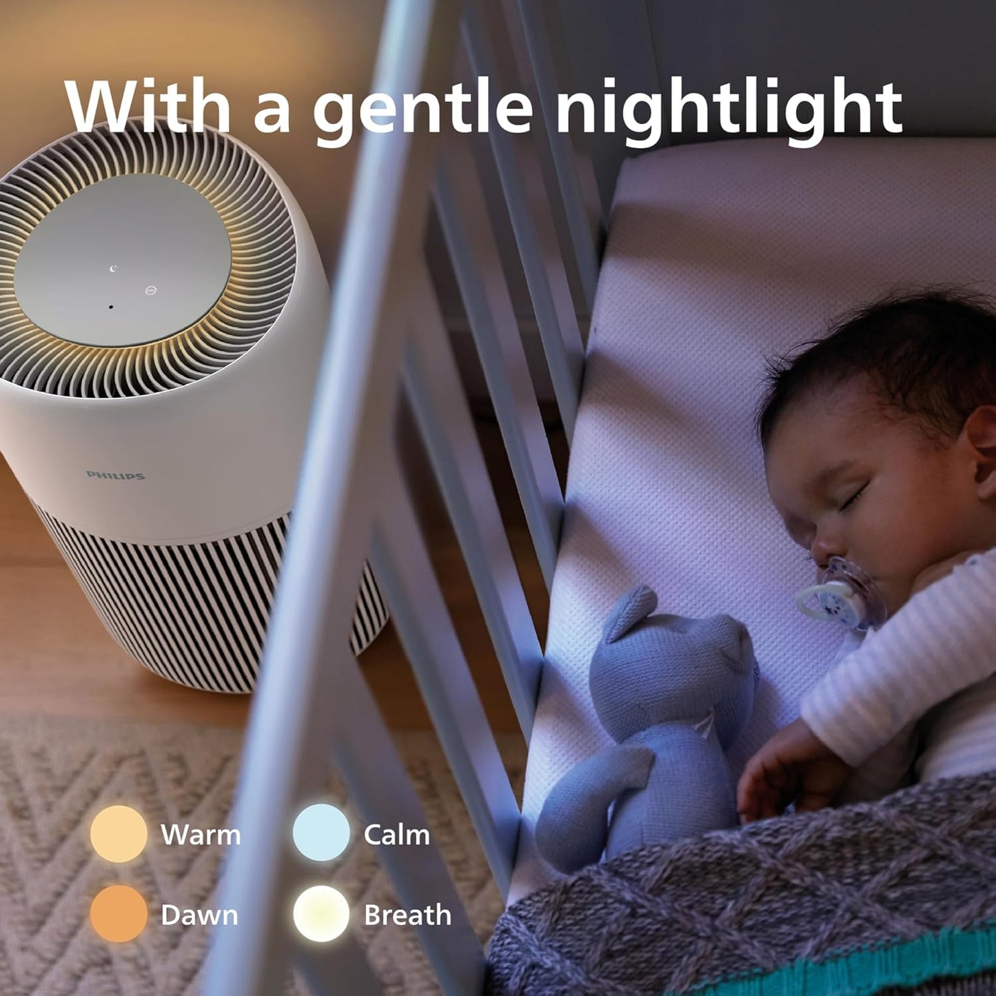 Philips 2200 Series HEPA Air Purifier for Rooms up to 104m² - New Condition