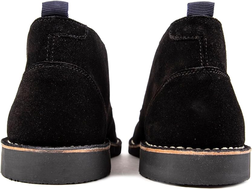 Ben Sherman Hemmings Men's Suede Boots – Black - New Condition