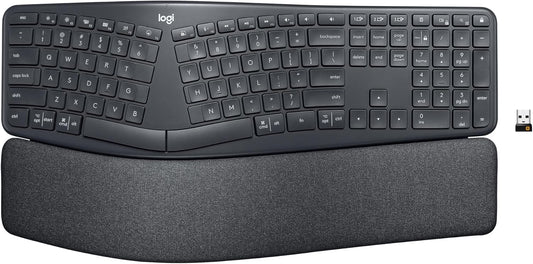 Logitech Ergo K860 Wireless Ergonomic Split Keyboard Graphite - New Condition