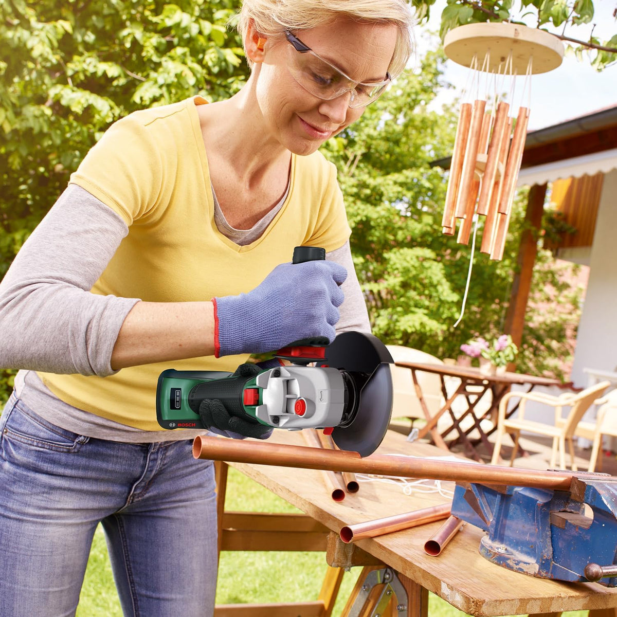 Bosch AdvancedGrind 18V-80 Cordless Angle Grinder – Bare Tool - Excellent Condition