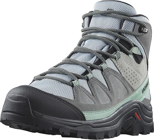 Salomon Quest Rove GTX Women's Hiking Boots – Quarry/Quiet Shade/Black (US 6) - New Condition