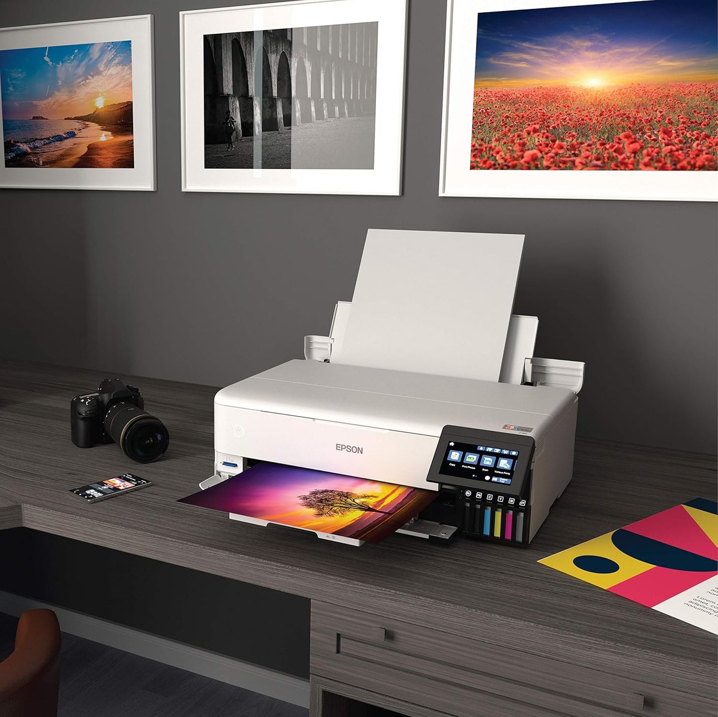 Epson EcoTank Photo ET-8500 Multifunction Photo Printer - New Condition