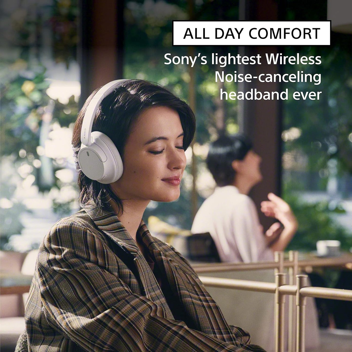 Sony WH-CH720N Wireless Noise Cancelling Over-Ear Headphones White - Excellent Condition