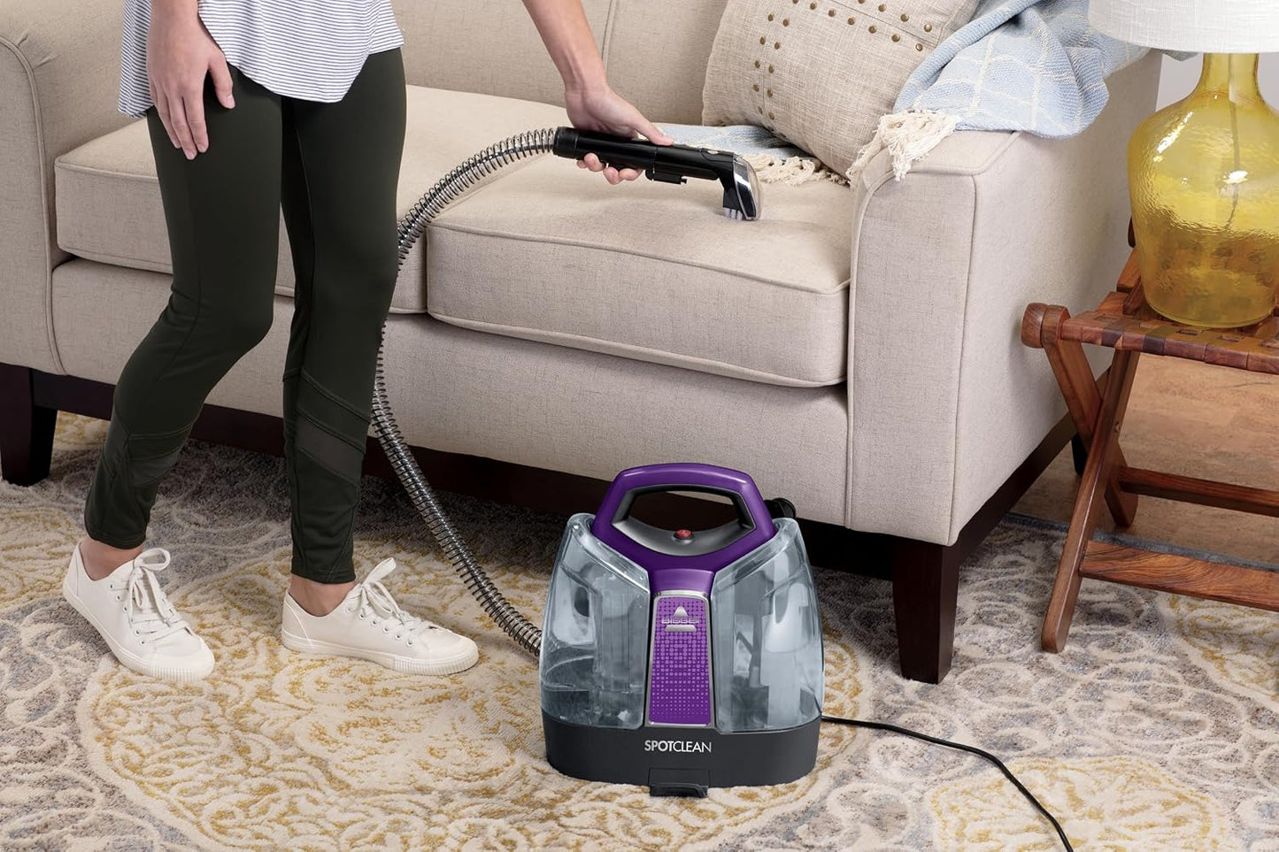 BISSELL SpotClean 36984 Portable Carpet & Upholstery Spot Cleaner - Excellent Condition