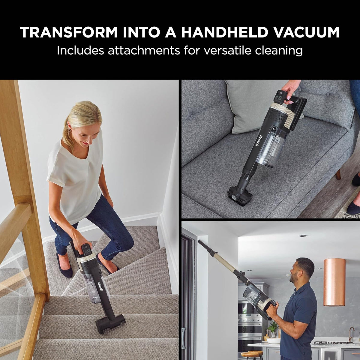 Shark Stratos Cordless Pet Pro Vacuum Cleaner – IZ400ANZ - Excellent Condition