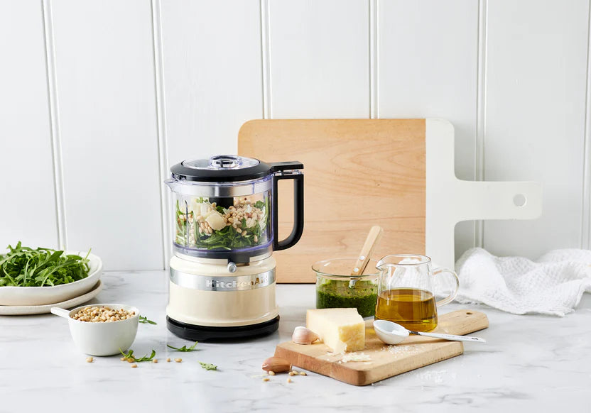 KitchenAid KFC3516 3.5 Cup Food Chopper 240W Almond Cream - Excellent Condition