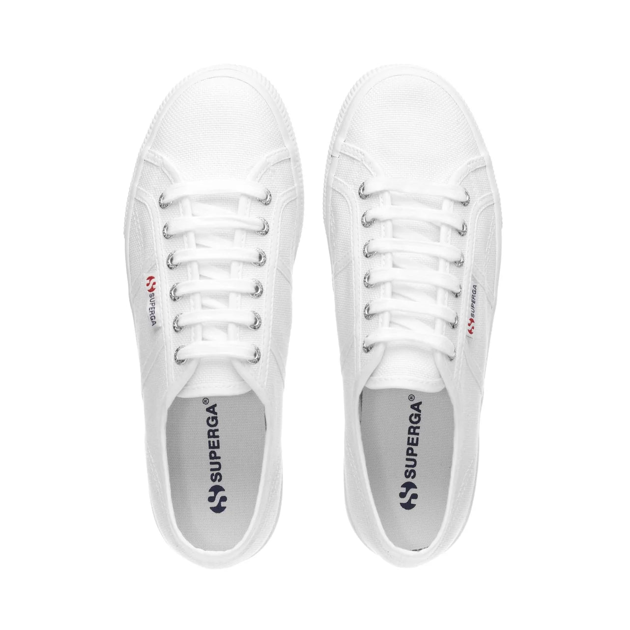 Superga 2790 Platform Women's Sneakers – Liquified Nylon White (EU 37 / US 6.5)