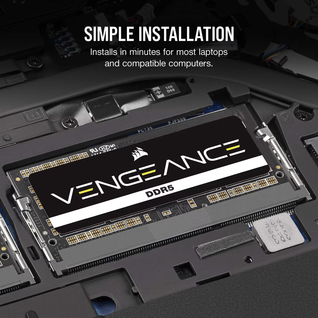 CORSAIR Vengeance SODIMM 16GB DDR5 5600MHz Laptop RAM - New Condition