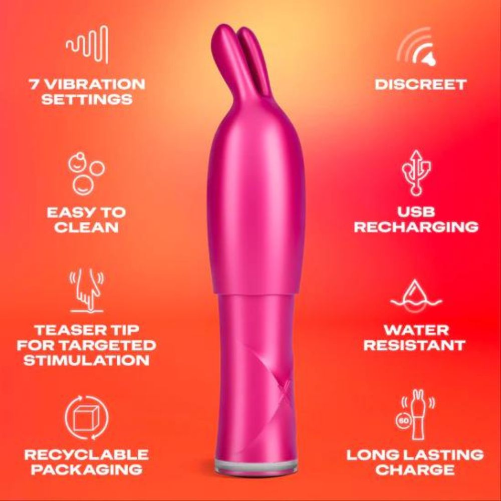 Durex Play Vibe and Tease 2 in 1 Vibrator and Teaser Tip - New Condition