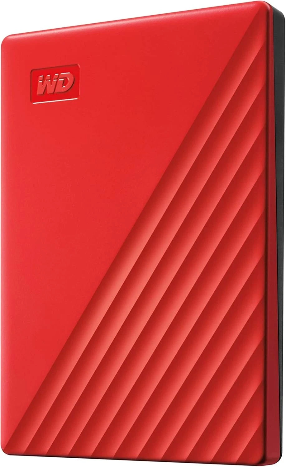 WD My Passport 2TB Portable External Hard Drive, USB 3.0 Red - Good Condition